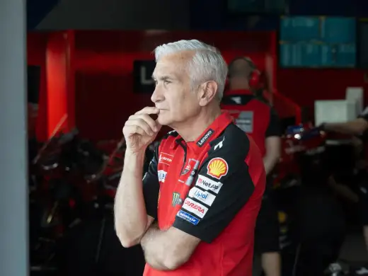 Davide Tardozzi en Ducati, el team manager que ordena MotoGP